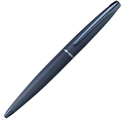 ATX Dark Blue Sandblasted Ballpoint Pen