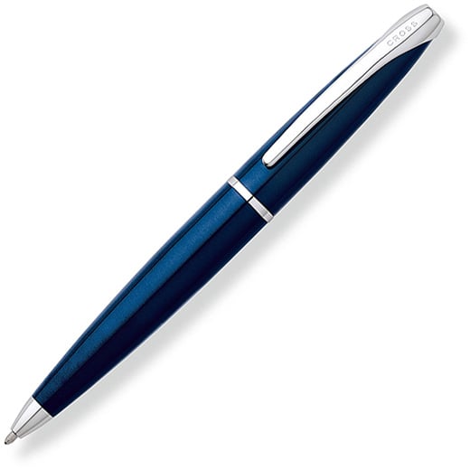 ATX Ballpoint Pen, Translucent Blue