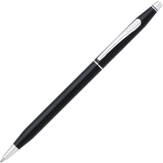 Classic Century Ballpoint Pen, Black Lacquer