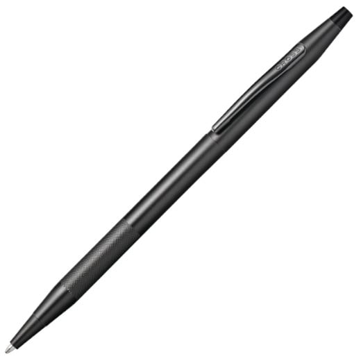 Classic Century Micro-Knurl Detail Black Ballpoint Pen