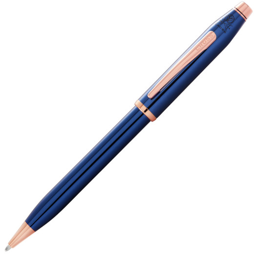 Century II Blue Translucent Lacquer Ballpoint Pen