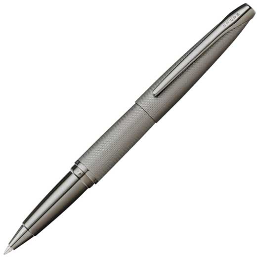 ATX Titanium Gray Sandblasted Rollerball Pen