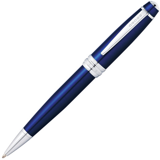 Dark Blue Lacquer Bailey Ballpoint Pen