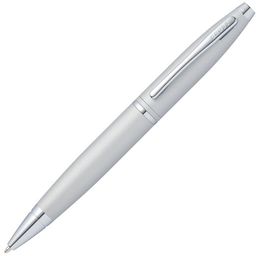 Calais Satin Chrome Ballpoint Pen