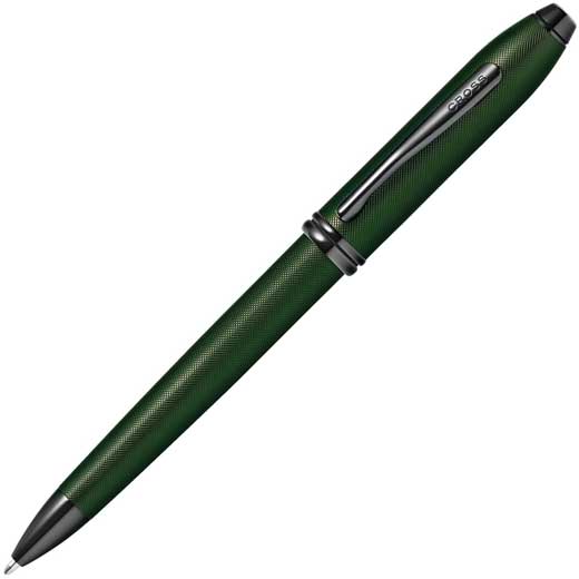 Townsend Micro-Knurl Matte Green Ballpoint Pen
