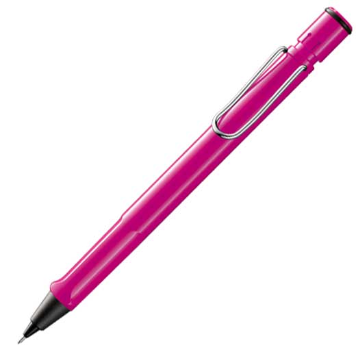 Safari Hot Pink Acrylic Mechanical Pencil