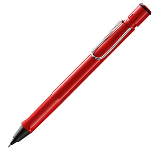 Safari Red Acrylic Mechanical Pencil