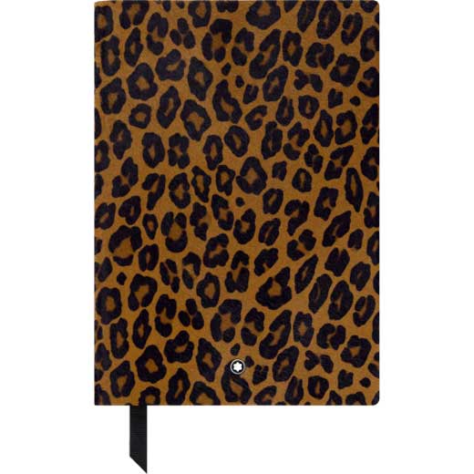 Fine Stationery Animal Print, Leopard Notebook #146
