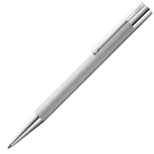 Scala, Brushed Stainless Steel Ballpoint Pen