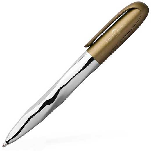 Nice Pen, Metallic Olive and Stainless Steel Ballpoint Pen