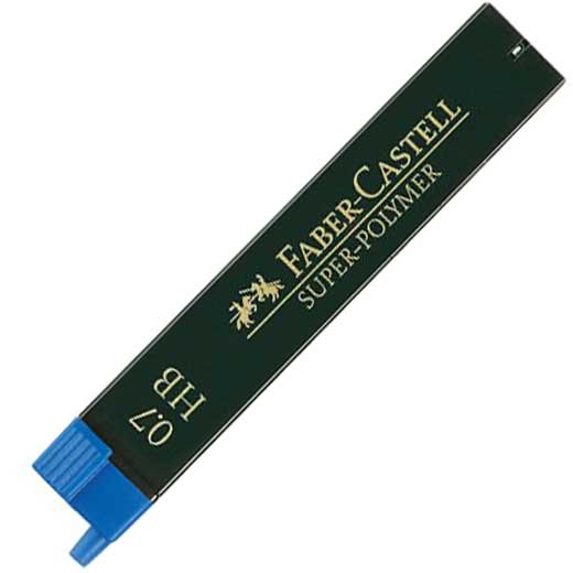 Faber-Castell : Round Eraser, Platinum-plated