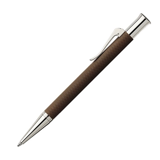 Cognac Guilloche Ballpoint Pen