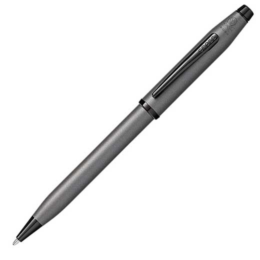 Century II Gunmetal Grey and Black PVD Rollerball Pen