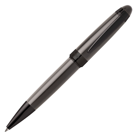 Icon Rollerball Pen in Grey & Gunmetal