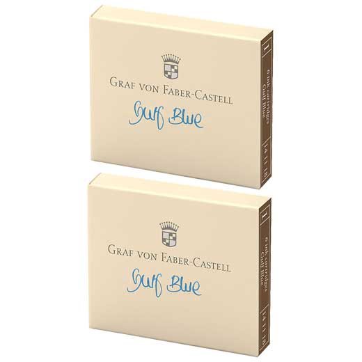 Gulf Blue 2 x 6 Ink Cartridge Packs