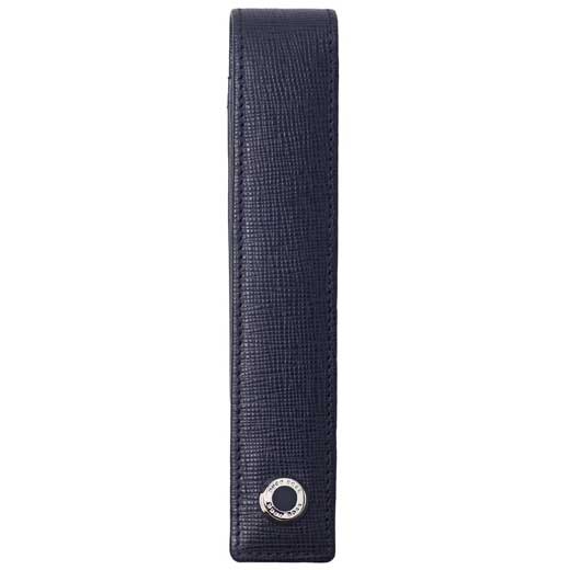 Tradition, Blue Leather Single Pen Pouch