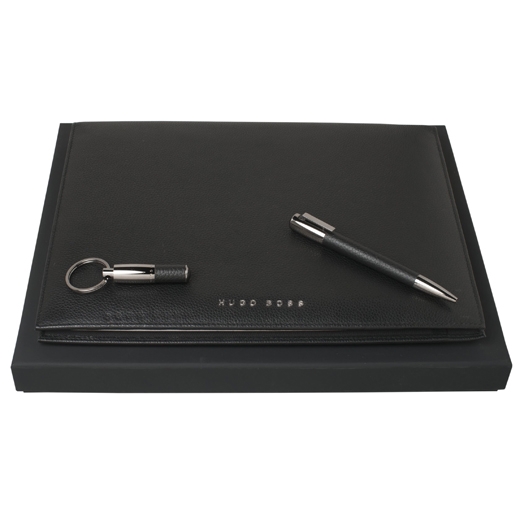 A4 Folder, Ballpoint pen and Keyring Set