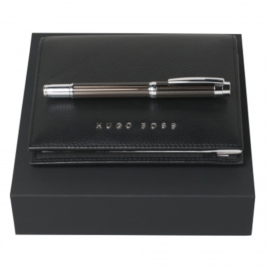 A6 Folder with Bold Rollerball Pen