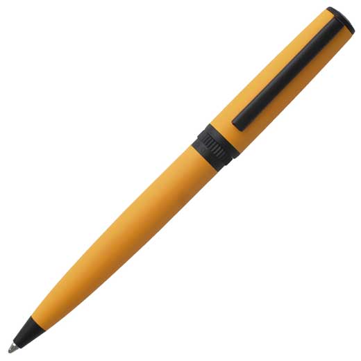 Gear Matrix Yellow lacquer Ballpoint Pen