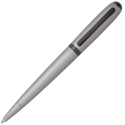 Chrome Contour Brushed Ballpoint Pen