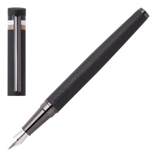 Loop Iconic Stripe Black Fountain Pen