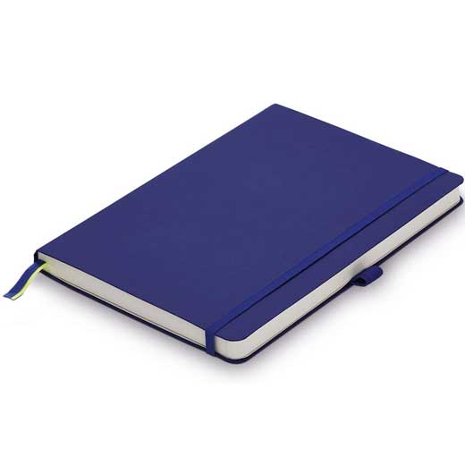Blue A5 Softcover Ruled Notebook