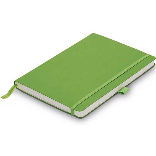 Green Softcover Ruled Notebook A5