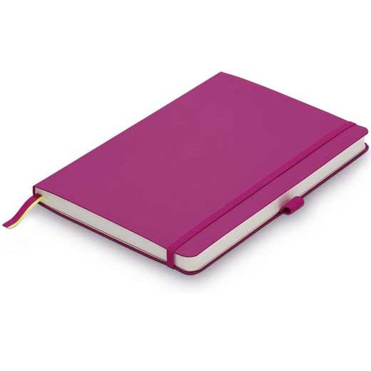 Pink Softcover Ruled Notebook A6