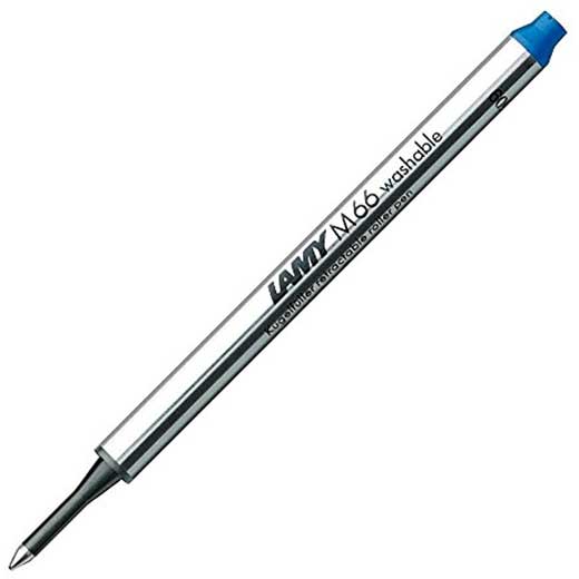 M66 B Blue Capless Rollerball Pen Refill