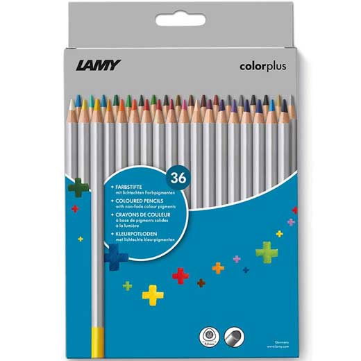 Pack of 36 Colourplus Pencils