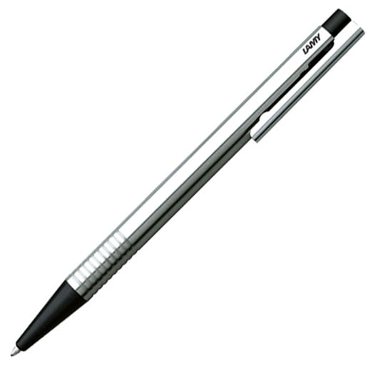 Matt Black Logo Ballpoint Pen