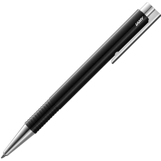 Glossy Black Logo M+ Ballpoint Pen