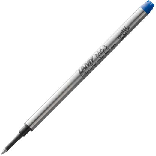 M63 B Blue Rollerball Pen Refill