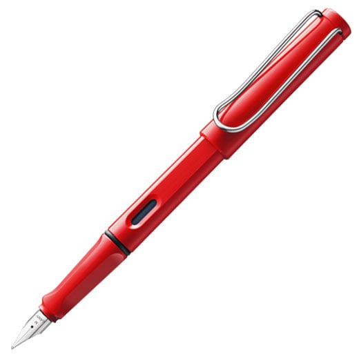 Red Safari Fountain Pen