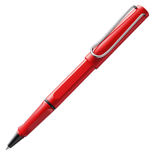 Safari, Red Acrylic Rollerball Pen