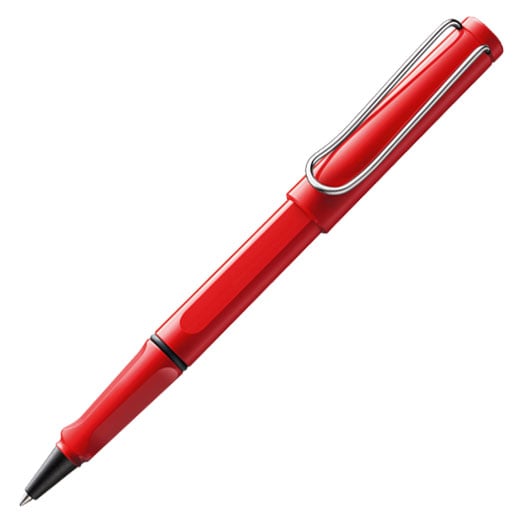 Safari, Red Acrylic Rollerball Pen