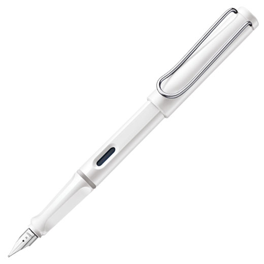 White Safari Fountain Pen