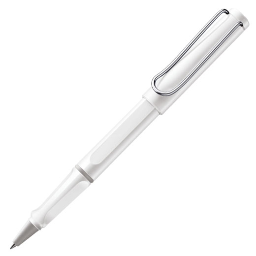 White Safari Rollerball Pen