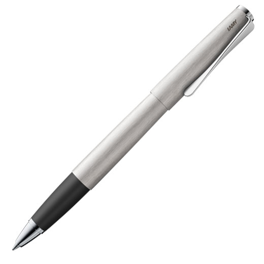 Brushed Steel Studio Rollerball Pen