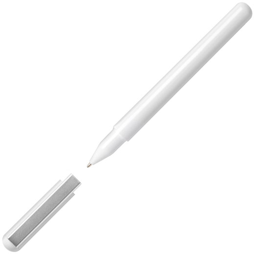 C-Pen Glossy White Ballpoint with Flash Memory