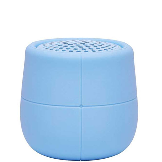 Mino X Water Resistant Light Blue Floating Bluetooth Speaker