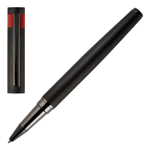 Loop Diamond Black & Red Rollerball Pen