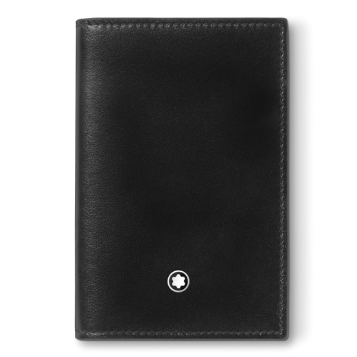 Meisterstück Black Leather Card Holder 2CC