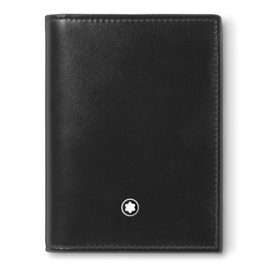 Meisterstück Leather Card Holder, Black 4CC