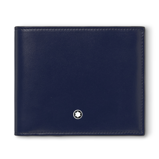 Meisterstück Ink Blue 4CC Wallet with Coin Case