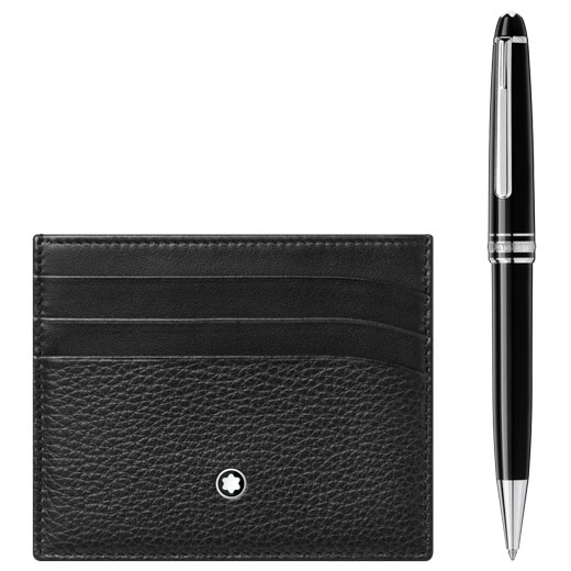 Meisterstück Soft Grain Pocket & Classique Ballpoint Pen Set