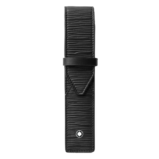 Meisterstück 4810 Pen Pouch in Black Textured Leather