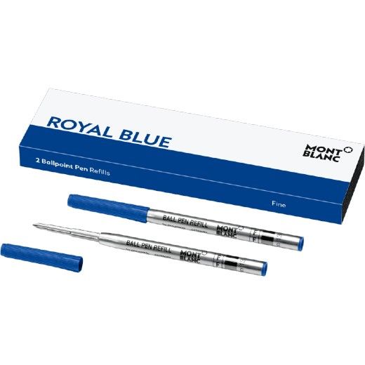 Royal Blue Fine Ballpoint Pen Refills
