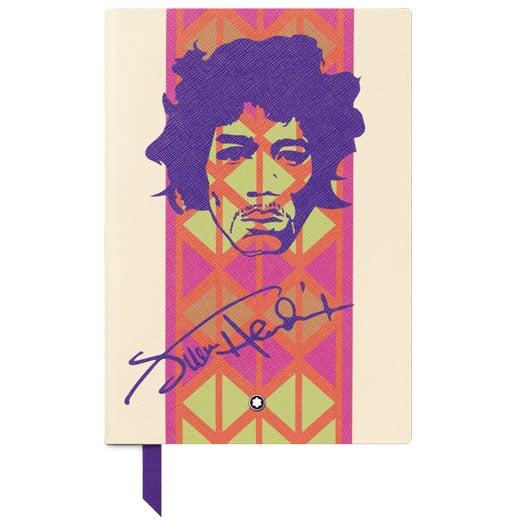 Fine Stationery Great Characters Jimi Hendrix Lined Notebook #146