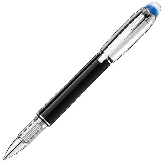Doué Black and Stainless Steel StarWalker Fineliner Pen